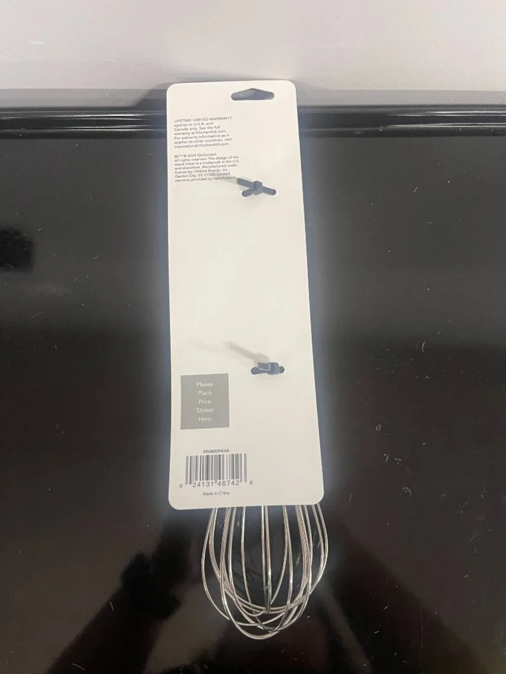 KitchenAid Utility Whisk Lavender Cream New